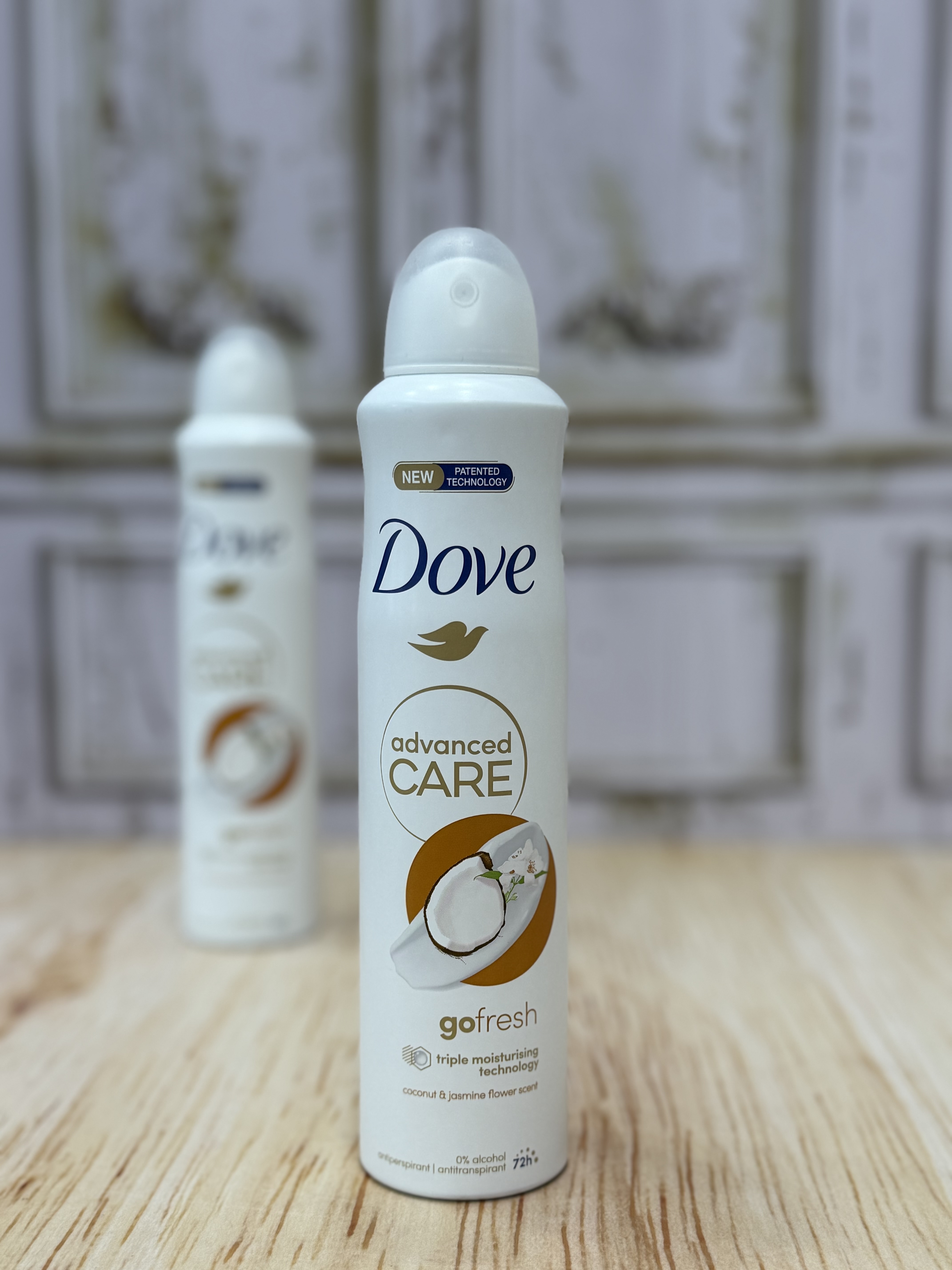اسپری بدن با رایحه نارگیل 250mlبرندDOVE