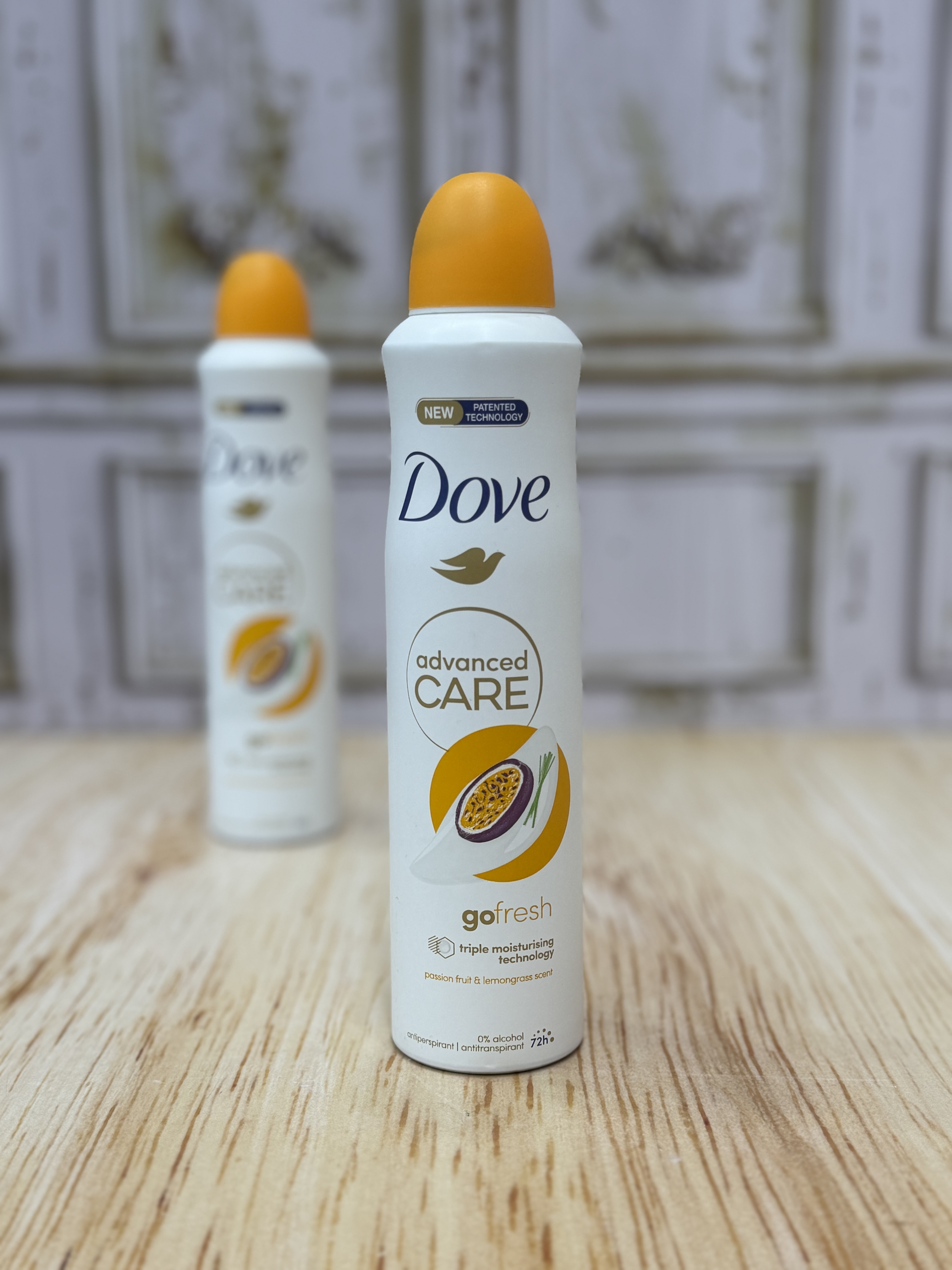 اسپری بدن با رایحه پشن فروت250mlبرندDOVE